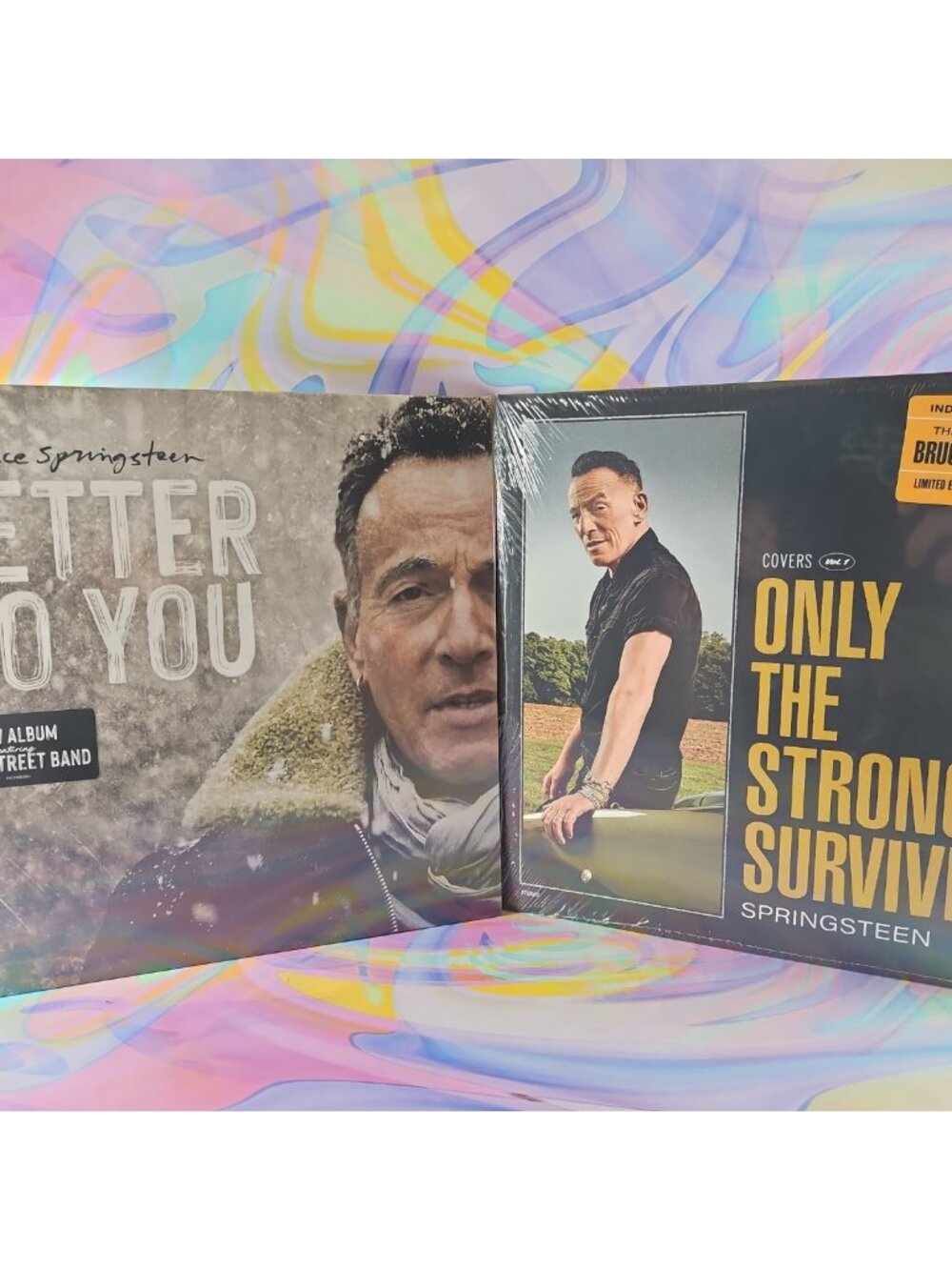 Lot of 2 Bruce Springsteen Records (New): Covers Vol. 1, Letter to You